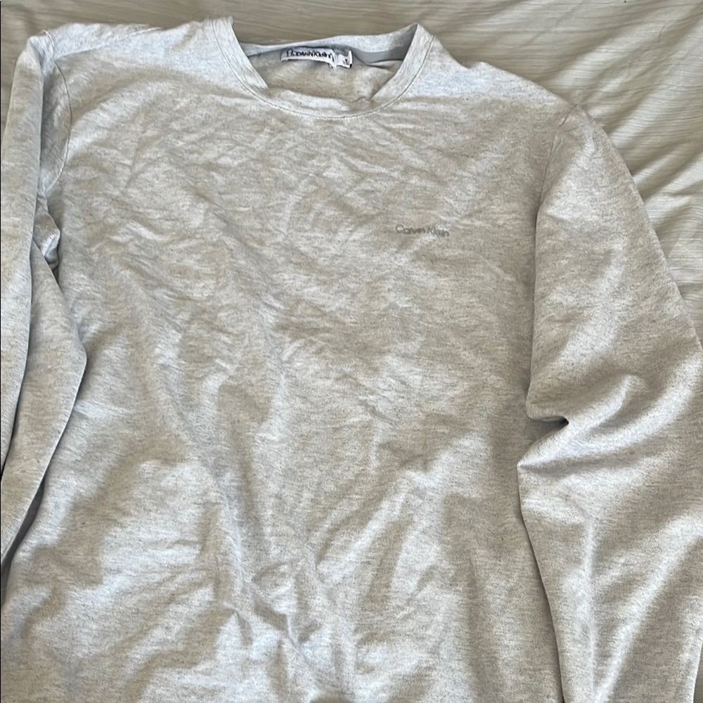 Calvin Klein Gray Sweatshirt